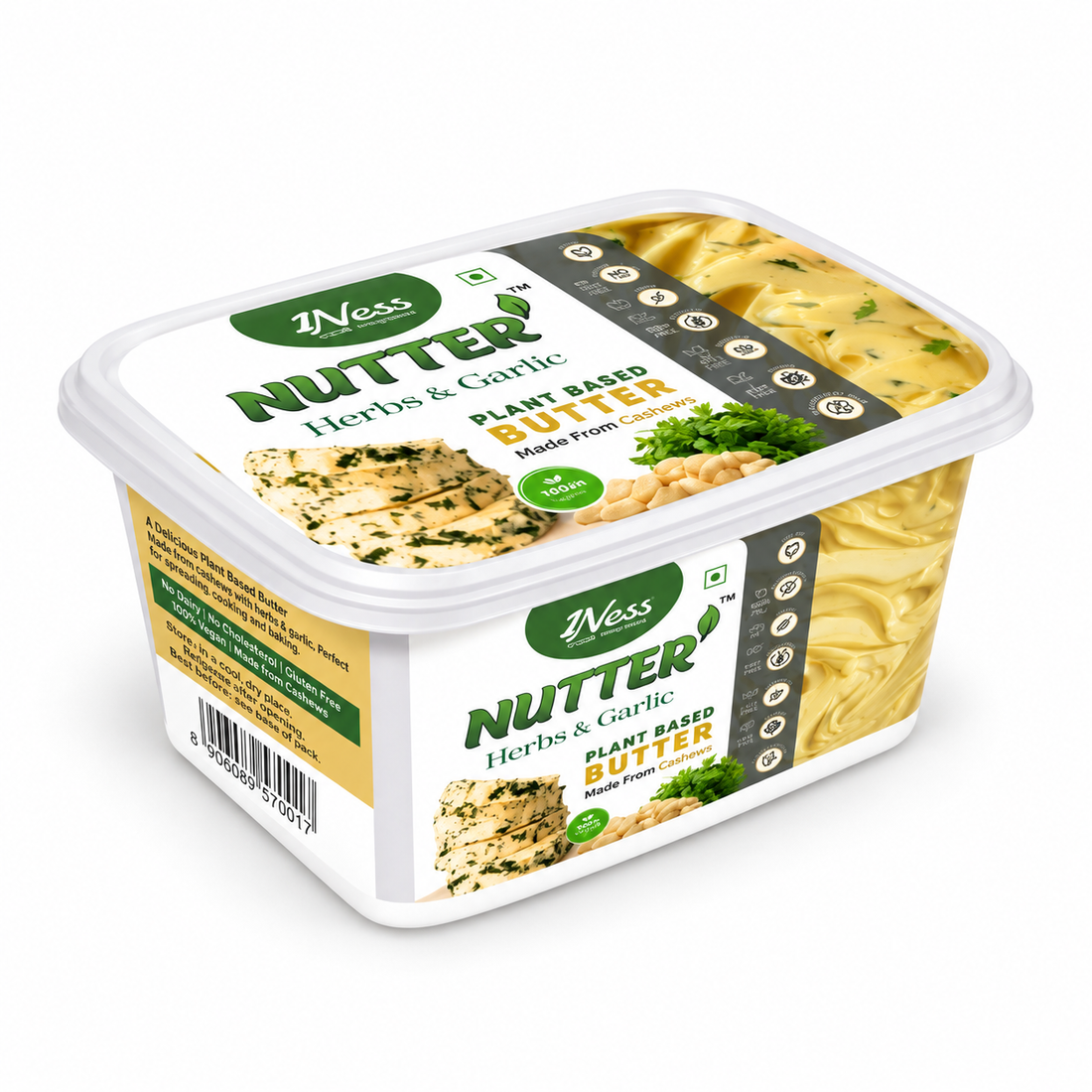 Nutter Herbs &amp; Garlic (200g)