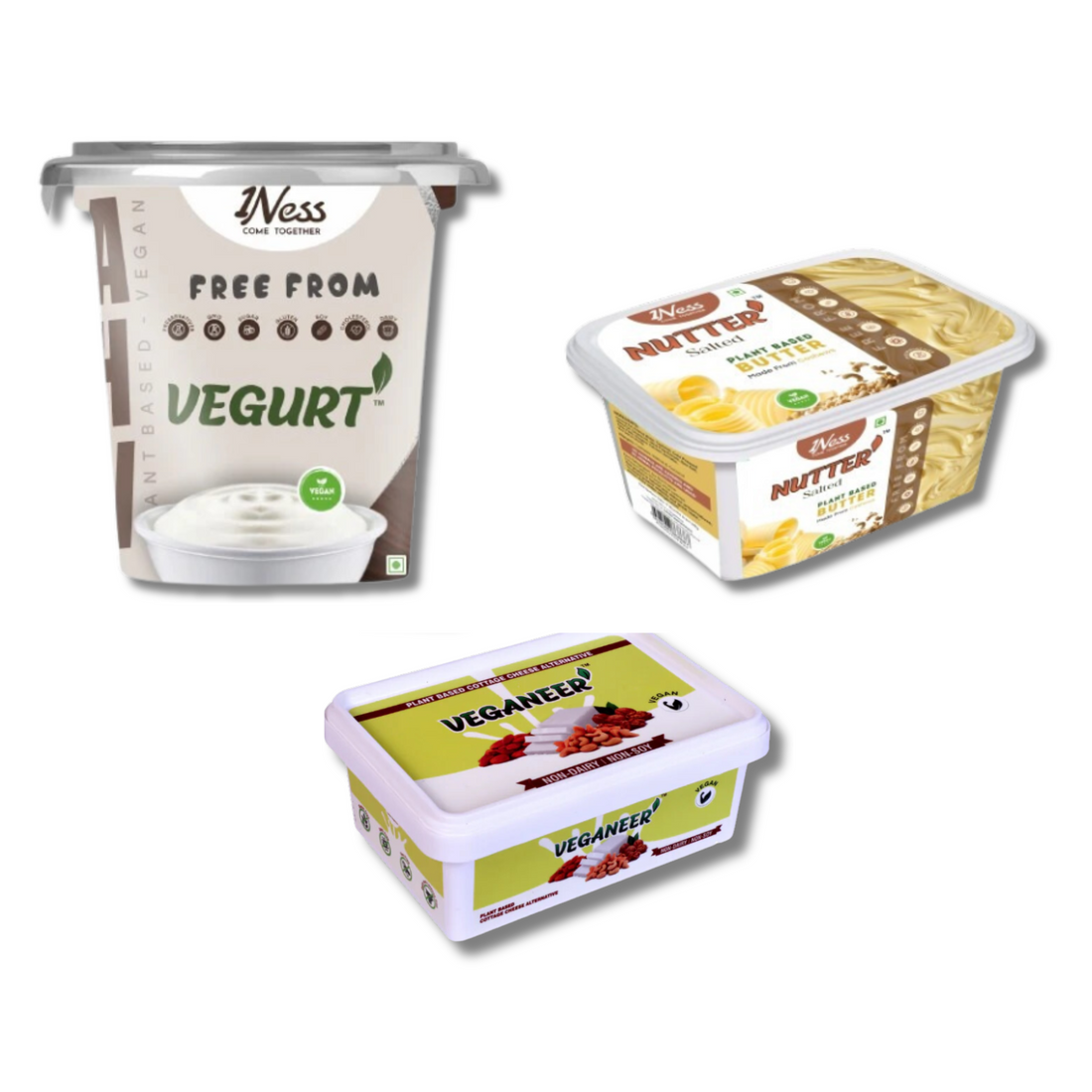 Punjabi Pack (Nutter + Veganeer + Vegurt)